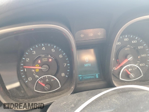 2013 Chevrolet Malibu LS with VIN 1G11B5SA4DF199700, listed as a Copart auction lot 52349415 with 109,444 mi miles and Salvage Title. Bid and sale history available at DreamBid. Image 9.