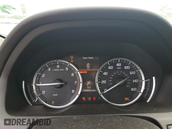 2015 Acura TLX Advance z VIN 19UUB2F78FA022599, wystawiony jako Copart lot #54775725 z przebiegiem 124 642 mil mil oraz Szkoda całkowita • Salvage title. Historia ofert i sprzedaży dostępna na DreamBid. Obrazek 9.