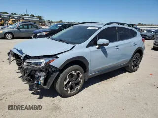 2022 Subaru Crosstrek Limited with VIN JF2GTHNC8NH287413, listed as a Copart auction lot 50107855 with 35,227 mi miles and Salvage Title. Bid and sale history available at carsss.com. Image 1.