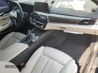 2020 BMW 5 Series 530e with VIN WBAJA9C01LCE55217, listed as a Copart auction lot 71109834 with Not Provided miles and Salvage Title. Bid and sale history available at DreamBid. Image 8.