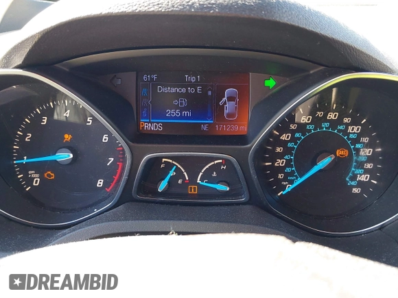 2013 Ford Escape SEL with VIN 1FMCU0HX4DUB31123, listed as a IAAI auction lot 41740392 with 171,239 mi miles. Bid and sale history available at carsss.com. Image 7.