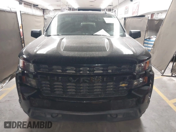2020 Chevrolet Silverado 1500 Custom with VIN 1GCRWBEF0LZ247758, listed as a IAAI auction lot 40836607 with 83,727 mi miles. Bid and sale history available at carsss.com. Image 12.