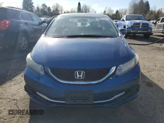 2015 Honda Civic EX with VIN 19XFB2F86FE220529, listed as a Copart auction lot 50651125 with 105,982 mi miles and Salvage Title. Bid and sale history available at DreamBid. Image 5.