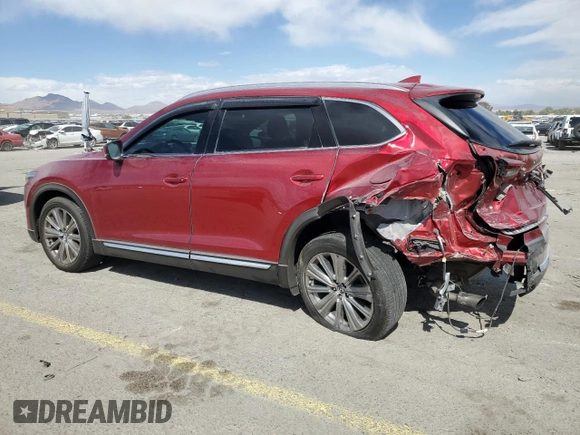 2023 Mazda CX-9 Signature with VIN JM3TCBEY5P0645159, listed as a Copart auction lot 56146465 with 37,985 mi miles and Salvage title. Bid and sale history available at DreamBid. Image 2.