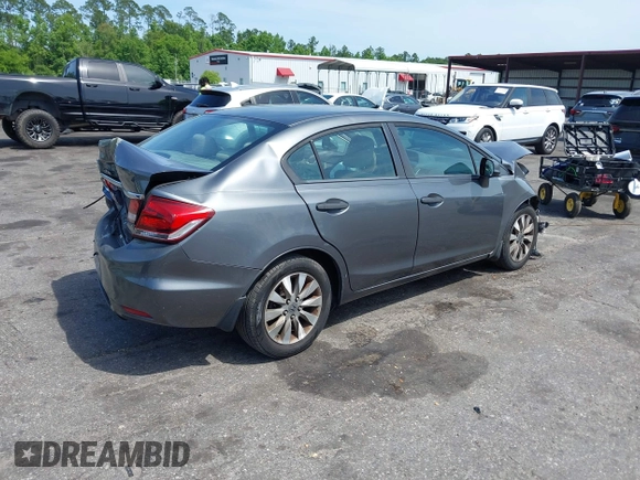 2013 Honda Civic EX with VIN 19XFB2F87DE041736, listed as a IAAI auction lot 42112475 with 184,344 mi miles and . Bid and sale history available at DreamBid. Image 4.