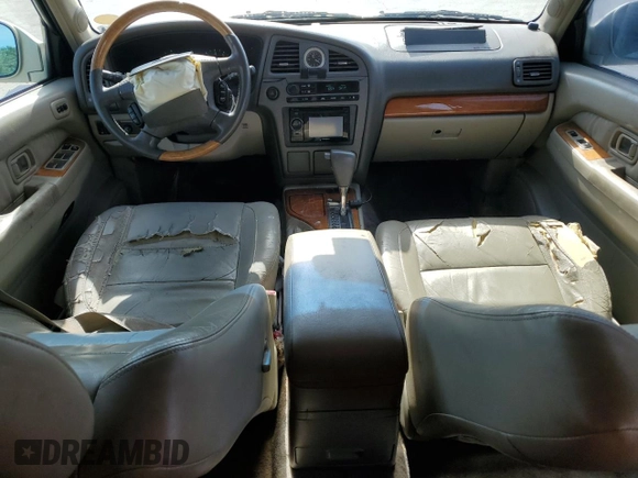 2001 Infiniti QX4 z VIN JNRDR09X51W201432, wystawiony jako Copart lot #54083295 z przebiegiem 211 929 mil mil oraz Szkoda całkowita • Salvage title. Historia ofert i sprzedaży dostępna na DreamBid. Obrazek 8.