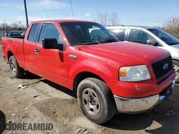 2005 Ford F-150 XLT with VIN 1FTPX12545FA98463, listed as a Copart auction lot 50619015 with 236,009 mi miles and Clean Title. Bid and sale history available at carsss.com. Image 4.