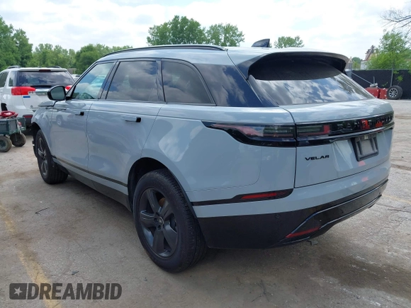 2025 Land Rover Range Rover Velar Dynamic SE with VIN SALYL2EX1SA394559, listed as a IAAI auction lot 42262198 with 17,470 mi miles and . Bid and sale history available at DreamBid. Image 3.