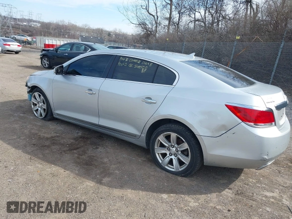 2012 Buick LaCrosse Leather with VIN 1G4GC5G31CF204788, listed as a IAAI auction lot 41615069 with 94,592 mi miles and . Bid and sale history available at DreamBid. Image 3.