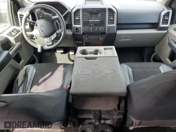 2015 Ford F-150 XLT with VIN 1FTEW1C84FKD37859, listed as a Copart auction lot 45600765 with 119,095 mi miles and Salvage Title. Bid and sale history available at carsss.com. Image 8.
