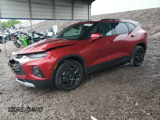 2022 Chevrolet Blazer LT z VIN 3GNKBCR42NS156493, wystawiony jako Copart lot #58755295 z przebiegiem 86 138 mil mil oraz Szkoda całkowita • Salvage title. Historia ofert i sprzedaży dostępna na DreamBid. Obrazek 1.