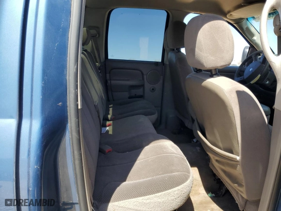 2004 Dodge Ram 1500 SLT with VIN 1D7HA18N44S732735, listed as a Copart auction lot 48556395 with 227,443 mi miles and Salvage Title. Bid and sale history available at carsss.com. Image 10.