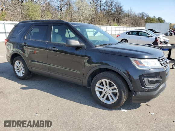 2017 Ford Explorer with VIN 1FM5K8BH8HGC09230, listed as a Copart auction lot 55287965 with 94,713 mi miles and Salvage Title. Bid and sale history available at carsss.com. Image 4.