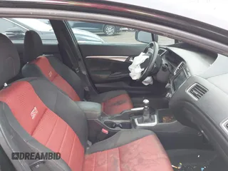 2015 Honda Civic Sedan Si with VIN 2HGFB6E55FH705829, listed as a IAAI auction lot 41876037 with 225,490 mi miles. Bid and sale history available at carsss.com. Image 5.