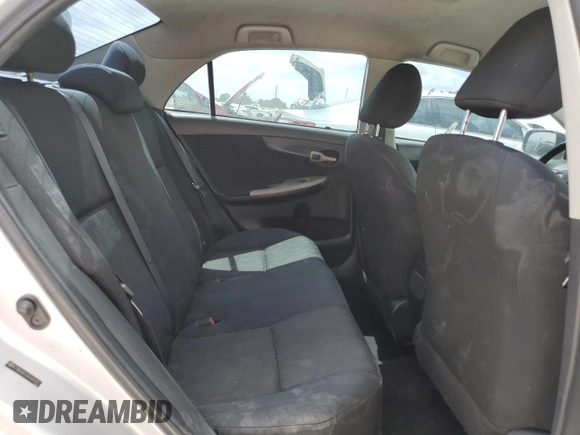 2010 Toyota Corolla with VIN 2T1BU4EE2AC486911, listed as a Copart auction lot 54966775 with 186,877 mi miles and Clean Title. Bid and sale history available at carsss.com. Image 10.