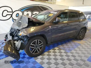 2021 Jeep Grand Cherokee Trailhawk with VIN 1C4RJFLT6MC794875, listed as a Copart auction lot 76151814 with 43,037 mi miles and Non Repairable. Bid and sale history available at carsss.com. Image 1.