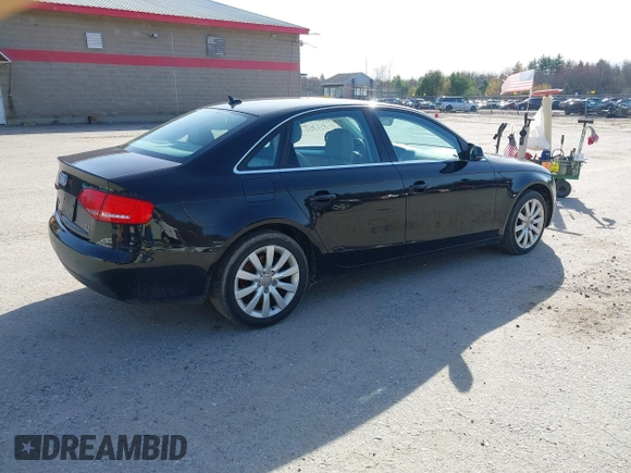 2012 Audi A4 2.0T Premium with VIN WAUBFAFL8CA116119, listed as a IAAI auction lot 42129077 with 167,839 mi miles. Bid and sale history available at carsss.com. Image 4.