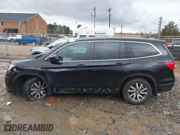 2019 Honda Pilot EX-L z VIN 5FNYF5H56KB016304, wystawiony jako IAAI lot #41072939 z przebiegiem 105 592 mil mil oraz . Historia ofert i sprzedaży dostępna na DreamBid. Obrazek 14.