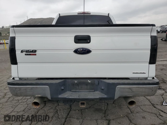 2013 Ford F-150 XL with VIN 1FTFW1CF7DFE06987, listed as a Copart auction lot 54513175 with 195,547 mi miles and Salvage Title. Bid and sale history available at carsss.com. Image 6.
