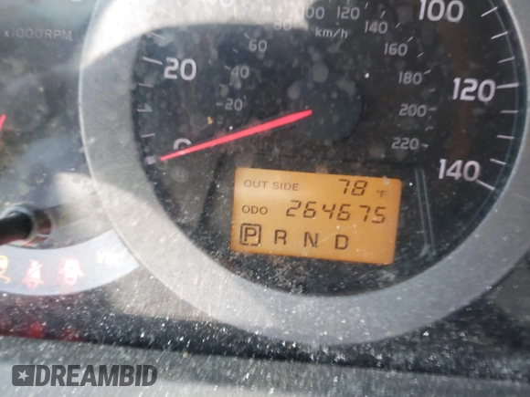 2008 Toyota RAV4 with VIN JTMZD33V886057057, listed as a IAAI auction lot 42056398 with 264,675 mi miles. Bid and sale history available at carsss.com. Image 7.