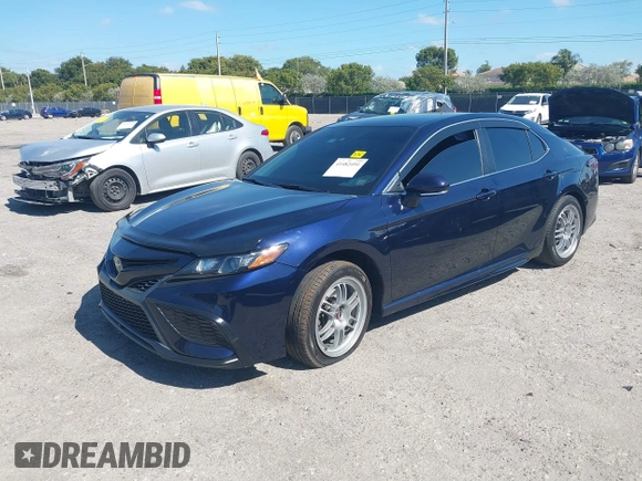 2022 Toyota Camry SE with VIN 4T1G11AK7NU637495, listed as a IAAI auction lot 41482491 with 48,433 mi miles and . Bid and sale history available at DreamBid. Image 17.