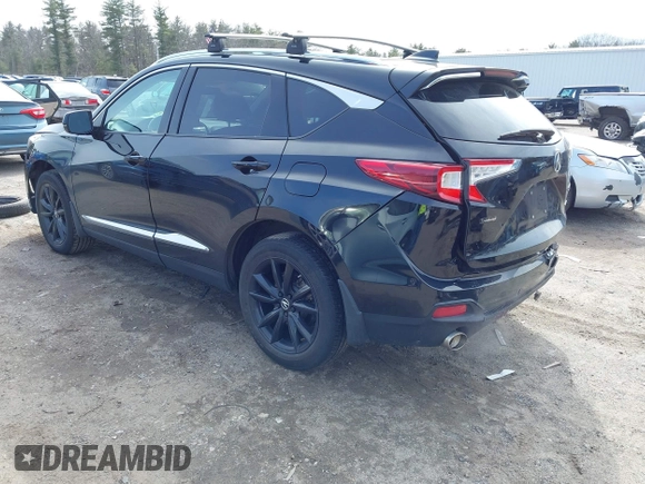 2019 Acura RDX w/Technology Pkg with VIN 5J8TC2H57KL008535, listed as a IAAI auction lot 41940688 with 36,021 mi miles. Bid and sale history available at carsss.com. Image 3.