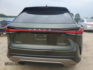 2024 Lexus RX 350 with VIN 2T2BAMBA8RC024709, listed as a Copart auction lot 57341135 with 20,134 mi miles and Salvage title. Bid and sale history available at DreamBid. Image 6.