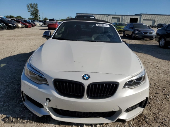 2017 BMW 2 Series M240i xDrive with VIN WBA2L3C38HV667708, listed as a Copart auction lot 69358694 with 50,520 mi miles and Salvage Title. Bid and sale history available at carsss.com. Image 5.