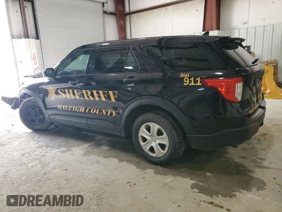 2020 Ford Police Interceptor Utility z VIN 1FM5K8AB6LGC65575, wystawiony jako Copart lot #51604095 z przebiegiem 136 902 mil mil oraz Szkoda całkowita • Salvage title. Historia ofert i sprzedaży dostępna na DreamBid. Obrazek 2.
