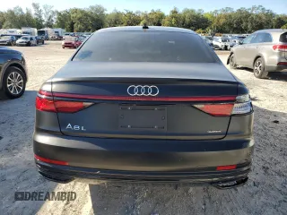 2020 Audi A8 L with VIN WAU8EAF84LN014527, listed as a Copart auction lot 84601094 with 34,620 mi miles and Salvage Title. Bid and sale history available at carsss.com. Image 6.