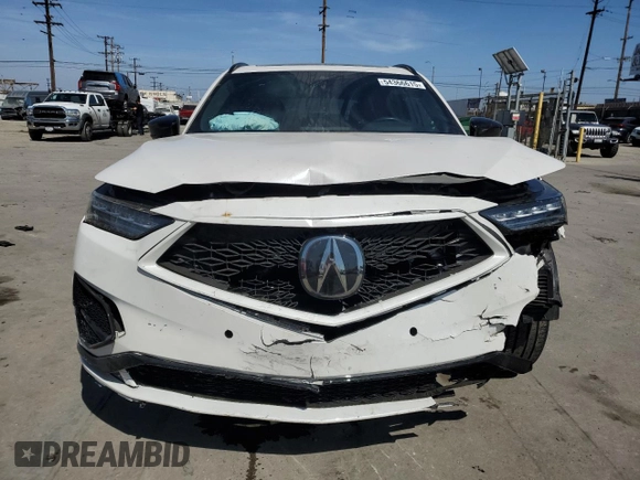 2024 Acura MDX Type S w/Advance Package with VIN 5J8YD8H81RL001171, listed as a Copart auction lot 54366615 with 23,669 mi miles and Salvage Title. Bid and sale history available at carsss.com. Image 5.