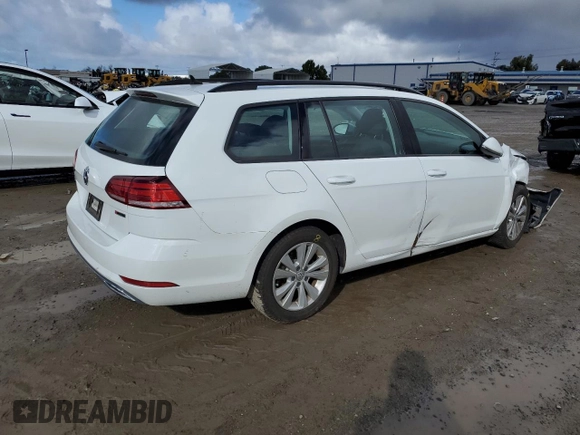2019 Volkswagen Golf SportWagen S with VIN 3VW117AU1KM509314, listed as a Copart auction lot 41415834 with 32,368 mi miles. Bid and sale history available at carsss.com. Image 3.