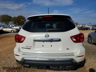 2017 Nissan Pathfinder SL with VIN 5N1DR2MN5HC625055, listed as a Copart auction lot 82647494 with 82,604 mi miles and Salvage Title. Bid and sale history available at carsss.com. Image 6.