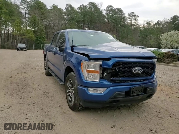 2022 Ford F-150 XL with VIN 1FTEW1EP4NFB79809, listed as a Copart auction lot 49792665 with 83,955 mi miles and Salvage Title. Bid and sale history available at carsss.com. Image 10.