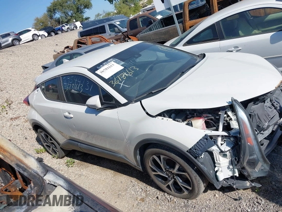 2018 Toyota C-HR XLE with VIN NMTKHMBXXJR023169, listed as a IAAI auction lot 36781613 with 38,125 mi miles. Bid and sale history available at carsss.com. Image 14.
