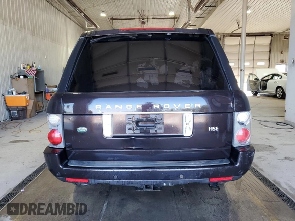 2009 Land Rover Range Rover HSE z VIN SALMF15489A305988, wystawiony jako Copart lot #58911105 z przebiegiem 238 734 mil mil oraz Szkoda całkowita • Salvage title. Historia ofert i sprzedaży dostępna na DreamBid. Obrazek 6.