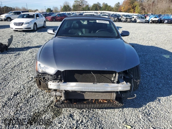 2015 Audi A5 Premium with VIN WAUCFAFH1FN010902, listed as a Copart auction lot 80264624 with 129,786 mi miles and Salvage title. Bid and sale history available at DreamBid. Image 5.