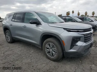 2024 Chevrolet Traverse FWD LS with VIN 1GNEREKS7RJ217874, listed as a Copart auction lot 44250835 with 8,731 mi miles and Salvage Title. Bid and sale history available at carsss.com. Image 4.