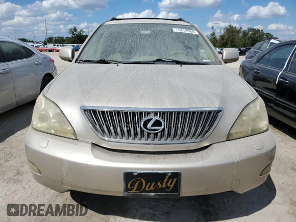 2006 Lexus RX 330 with VIN 2T2HA31U16C093088, listed as a Copart auction lot 75818664 with 0 mi miles and Non Repairable. Bid and sale history available at carsss.com. Image 5.