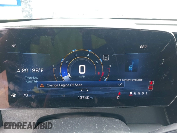 2024 Chevrolet Traverse FWD LT with VIN 1GNERGKS5RJ176849, listed as a IAAI auction lot 42066415 with 13,740 mi miles and . Bid and sale history available at DreamBid. Image 7.