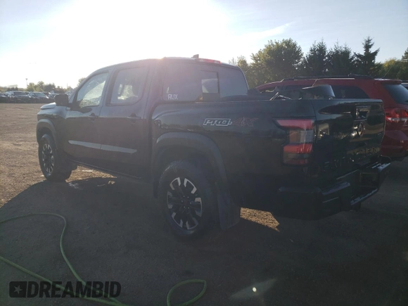2024 Nissan Frontier S with VIN 1N6ED1EK9RN604766, listed as a Copart auction lot 73277634 with 12,270 mi miles and Salvage title. Bid and sale history available at DreamBid. Image 2.