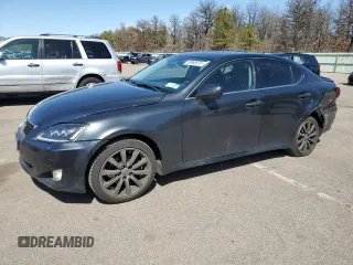 2008 Lexus IS 250 with VIN JTHCK262982023626, listed as a Copart auction lot 50686975 with 157,380 mi miles and Salvage Title. Bid and sale history available at carsss.com. Image 1.