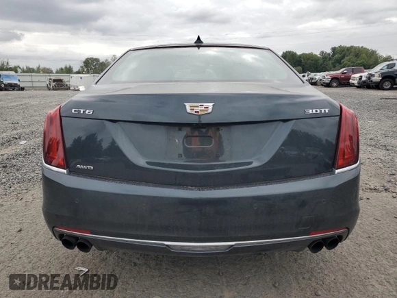 2018 Cadillac CT6 Sport AWD z VIN 1G6KP5R68JU129433, wystawiony jako Copart lot #65860664 z przebiegiem 48 227 mil mil oraz Szkoda całkowita • Salvage title. Historia ofert i sprzedaży dostępna na DreamBid. Obrazek 6.