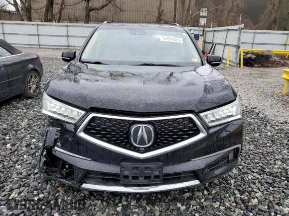 2017 Acura MDX Advance with VIN 5FRYD4H87HB029533, listed as a Copart auction lot 51931625 with 102,962 mi miles and Salvage title. Bid and sale history available at DreamBid. Image 5.