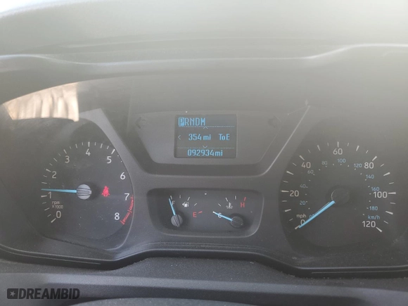 2015 Ford Transit Wagon XL with VIN 1FBZX2CM5FKB23517, listed as a Copart auction lot 72343484 with 92,934 mi miles and Salvage Title. Bid and sale history available at carsss.com. Image 9.