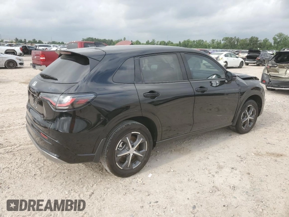 2023 Honda HR-V EX-L with VIN 3CZRZ1H7XPM731623, listed as a Copart auction lot 55638795 with 19,955 mi miles and Salvage title. Bid and sale history available at DreamBid. Image 3.