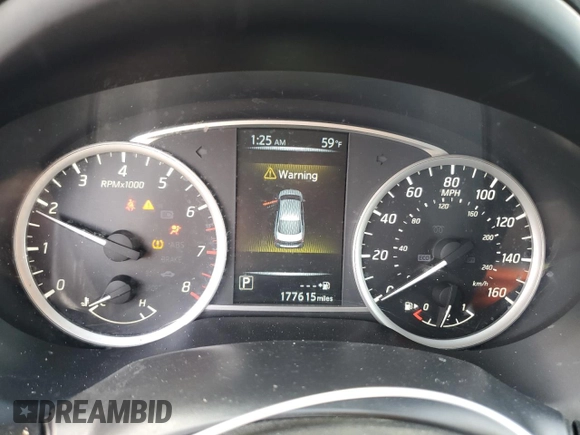 2017 Nissan Sentra SV with VIN 3N1AB7AP9HL661935, listed as a Copart auction lot 46664835 with 177,615 mi miles and Salvage Title. Bid and sale history available at DreamBid. Image 9.
