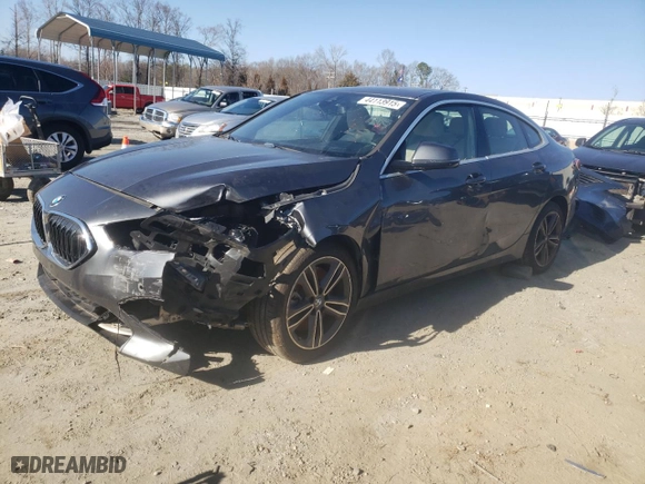 2021 BMW 2 Series 228i xDrive with VIN WBA73AK07M7H57869, listed as a Copart auction lot 44113915 with 0 mi miles and Clean Title. Bid and sale history available at carsss.com. Image 1.