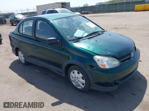 2003 Toyota ECHO with VIN JTDBT123135040950, listed as a IAAI auction lot 42136631 with 278,956 mi miles. Bid and sale history available at carsss.com. Image 1.