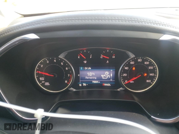 2021 Chevrolet Blazer LT with VIN 3GNKBCRS1MS565257, listed as a Copart auction lot 42253635 with 75,624 mi miles and Salvage title. Bid and sale history available at DreamBid. Image 9.